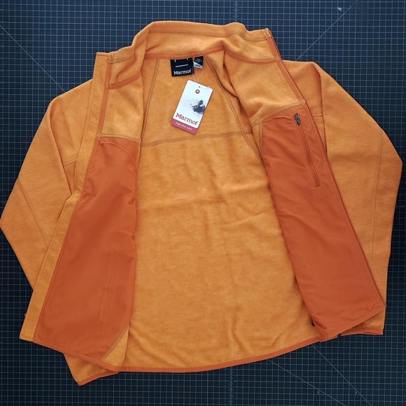 MARMOT PISGAH FLEECE JACKET - HAWAIIAN SUNSET - Picture 2 of 9